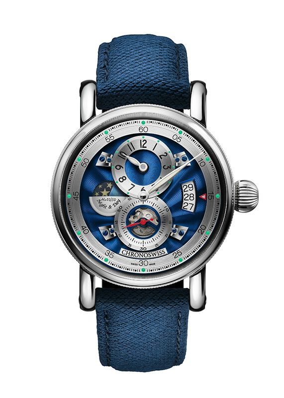 CHRONOSWISS FLYING REGULATOR NIGHT AND DAY MIDNIGHT クロノスイス フライング レギュレーター ナイト&デイ ミッドナイト CH-8763.1-BLSI2