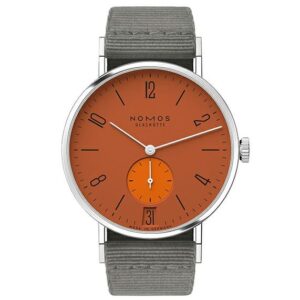 NOMOS GLASHUETTE Tangente 38 Date POPORANGE ノモス グラスヒュッテ タンジェント 38 デイト POPORANGE NM179.S13