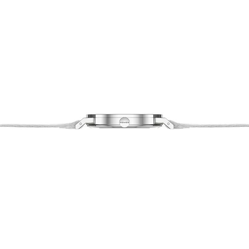 NOMOS GLASHUETTE Tangente 38 Date POMPADOUR ノモス グラスヒュッテ タンジェント 38 デイト POMPADOUR NM179.S15