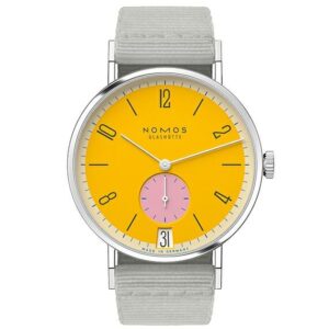 NOMOS GLASHUETTE Tangente 38 Date KATZENGOLD ノモス グラスヒュッテ タンジェント 38 デイト KATZENGOLD NM179.S8