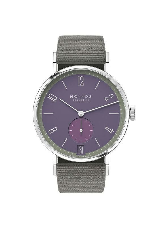 NOMOS GLASHUETTE Tangente 38 Date MAUVEGRÜN ノモス グラスヒュッテ タンジェント 38 デイト MAUVEGRÜN NM179.S9