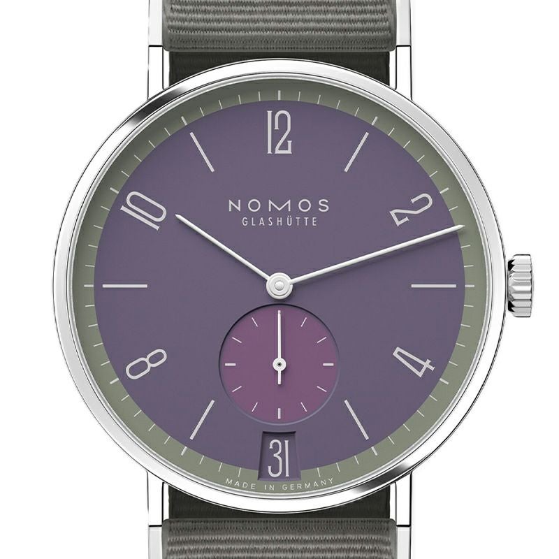 NOMOS GLASHUETTE Tangente 38 Date MAUVEGRÜN ノモス グラスヒュッテ タンジェント 38 デイト MAUVEGRÜN NM179.S9
