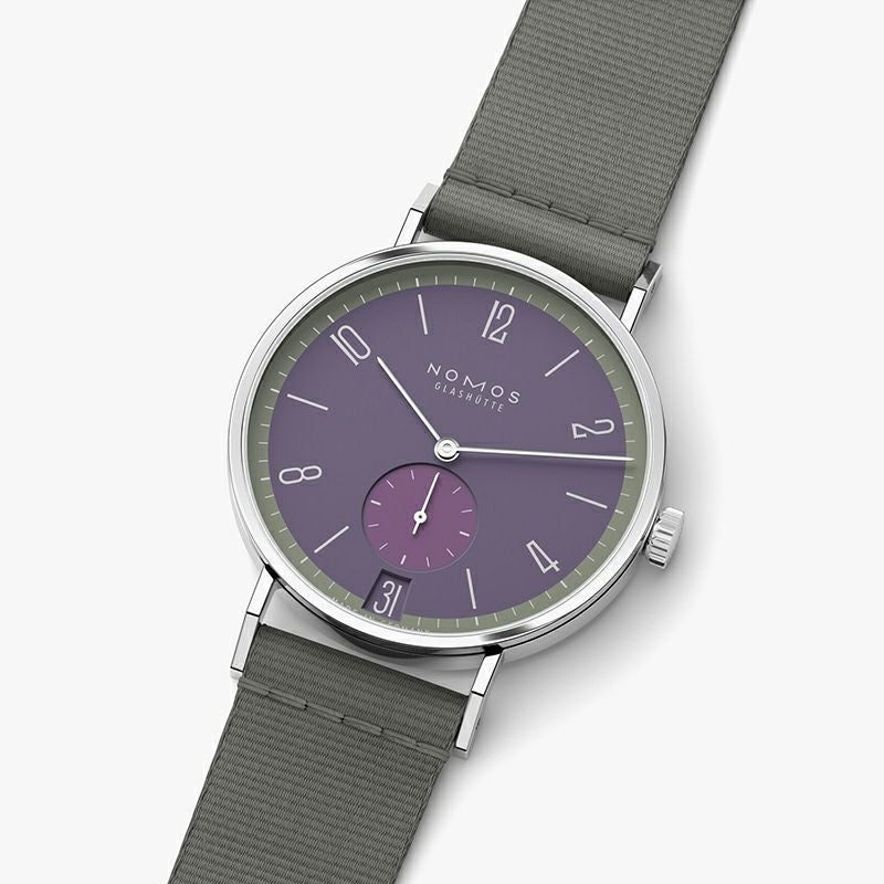NOMOS GLASHUETTE Tangente 38 Date MAUVEGRÜN ノモス グラスヒュッテ タンジェント 38 デイト MAUVEGRÜN NM179.S9