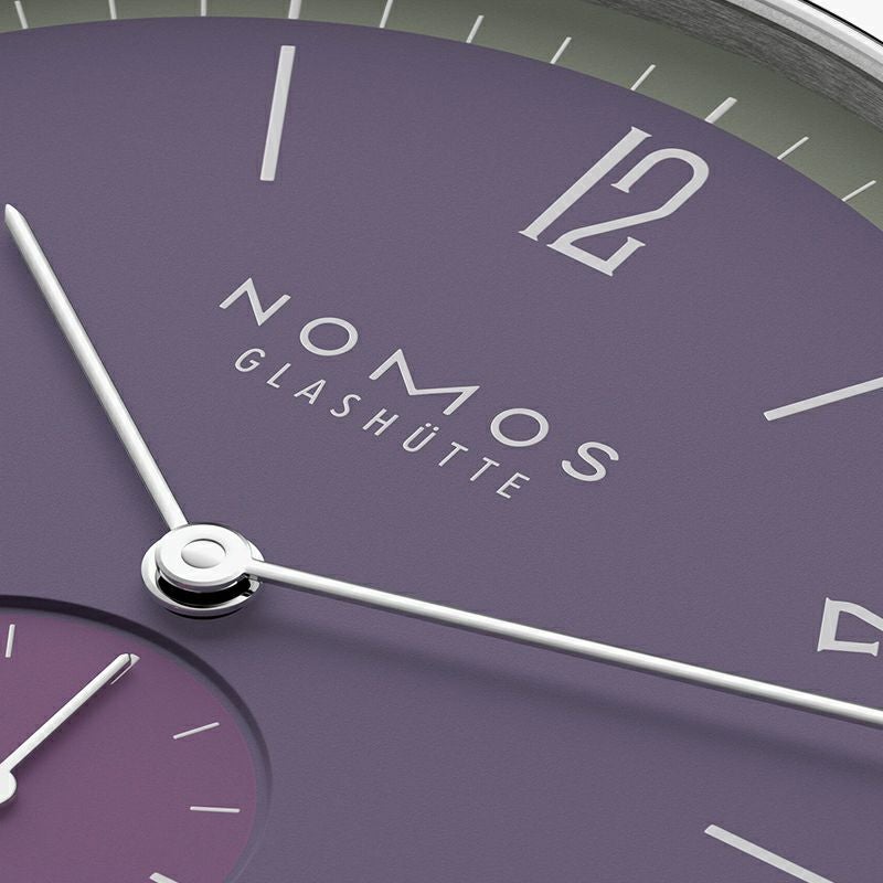 NOMOS GLASHUETTE Tangente 38 Date MAUVEGRÜN ノモス グラスヒュッテ タンジェント 38 デイト MAUVEGRÜN NM179.S9