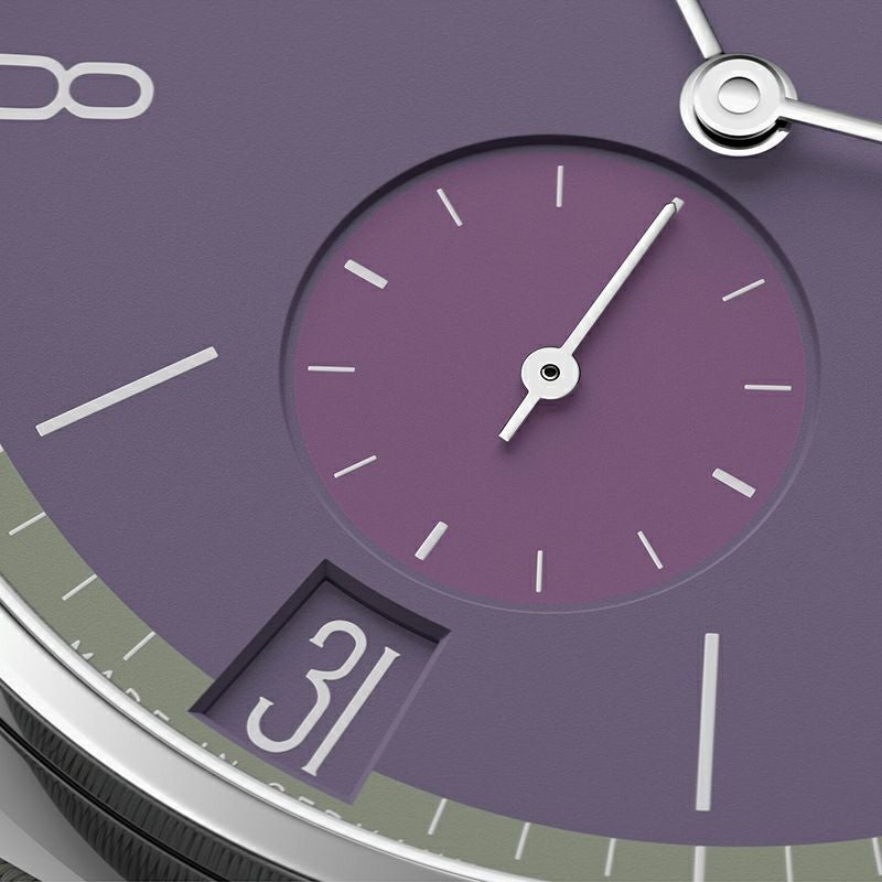 NOMOS GLASHUETTE Tangente 38 Date MAUVEGRÜN ノモス グラスヒュッテ タンジェント 38 デイト MAUVEGRÜN NM179.S9