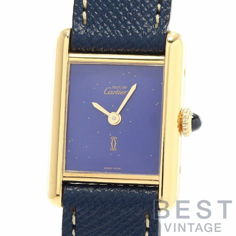 【中古】CARTIER MUST TANK SMALL MODEL VERMEIL カルティエ マストタンク SM ヴェルメイユ 82975413 (3)