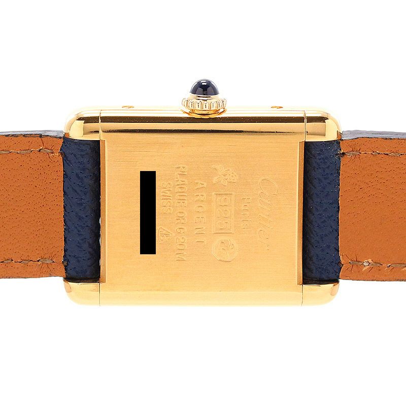 【中古】CARTIER MUST TANK SMALL MODEL VERMEIL カルティエ マストタンク SM ヴェルメイユ 82975413 (3)