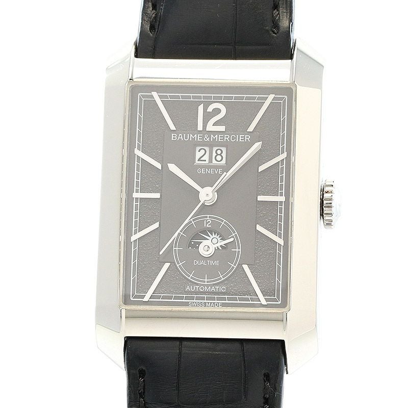 【中古】BAUME & MERCIER HAMPTON DUAL TIME BIG DATE ボーム&メルシエ ハンプトン デュアルタイム ビッグデイト M0A10666