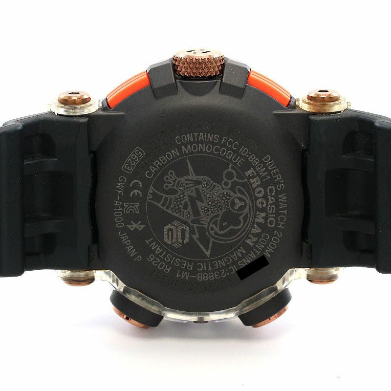 【中古】CASIO G-SHOCK FROGMAN BORNEO RAINBOW TOAD カシオ Gショック フロッグマン ボルネオ・レインボー・トード GWF-A1000BRT-1AJR