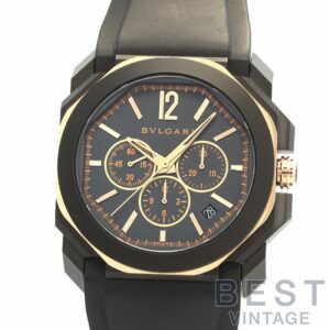 【中古】BVLGARI OCTO VELOCISSIMO CHRONOGRAPH ブルガリ オクト オリジナーレ クロノグラフ 103075 (BGO41PBBSGVDCH / BGOP41SGCH)