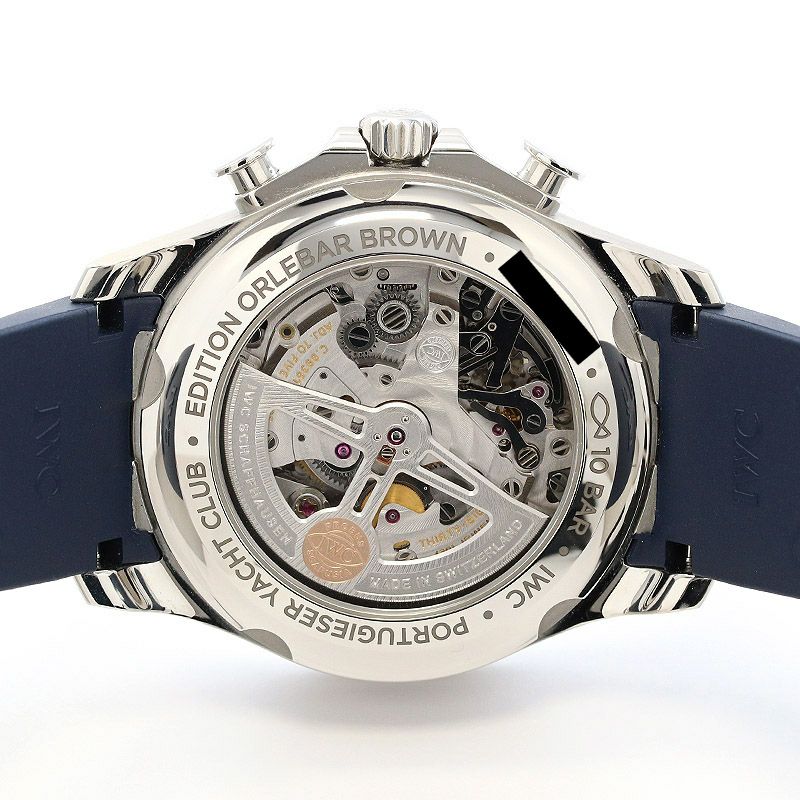 【中古】IWC PORTUGUESE YACHT CLUB CHRONOGRAPH ORLEBAR BROWN アイ・ダブリュー・シー ポルトギーゼ・ヨットクラブ・クロノグラフ オールバー・ブラウン IW390704