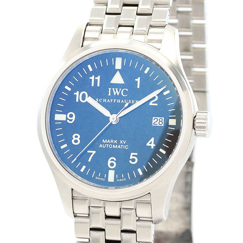 【中古】IWC PILOT'S WATCH MARK XV アイ・ダブリュー・シー パイロット・ウォッチ・マークXV 後期ブレスレット仕様 IW325307 (3253-007)