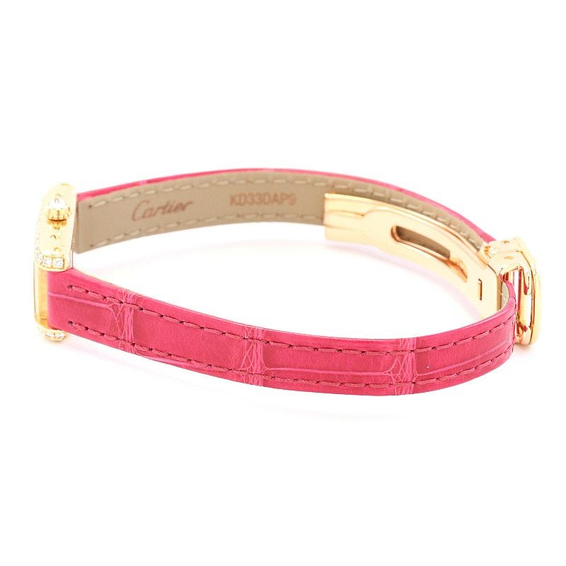 【中古】CARTIER TANK ALLONGEE SMALL MODEL カルティエ タンク アロンジェ SM WB300531 (1380)