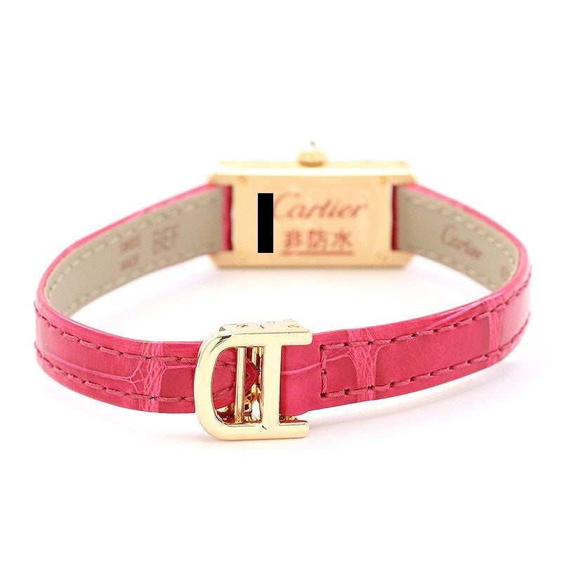【中古】CARTIER TANK ALLONGEE SMALL MODEL カルティエ タンク アロンジェ SM WB300531 (1380)