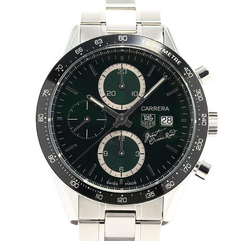 【中古】TAG HEUER CARRERA CALIBRE 16 CHRONOGRAPH GREAT OCEAN ROAD タグ・ホイヤー カレラ クロノグラフ グレートオーシャンロード 日本限定 CV201F.BA0794