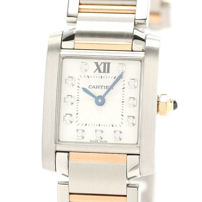 【中古】CARTIER TANK FRANCAISE SMALL MODEL カルティエ タンク フランセーズ SM WE110004