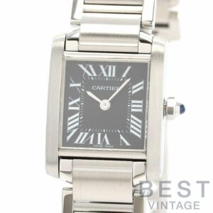 【中古】CARTIER TANK FRANCAISE SMALL MODEL ASIA LIMITED EDITION カルティエ タンク フランセーズ SM アジア限定 W51026Q3