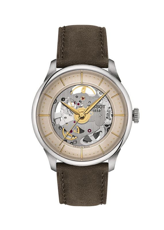 TISSOT Chemin Des Tourelles Skeleton ティソ シュマン・デ・トゥレル スケルトン T139.836.16.261.00
