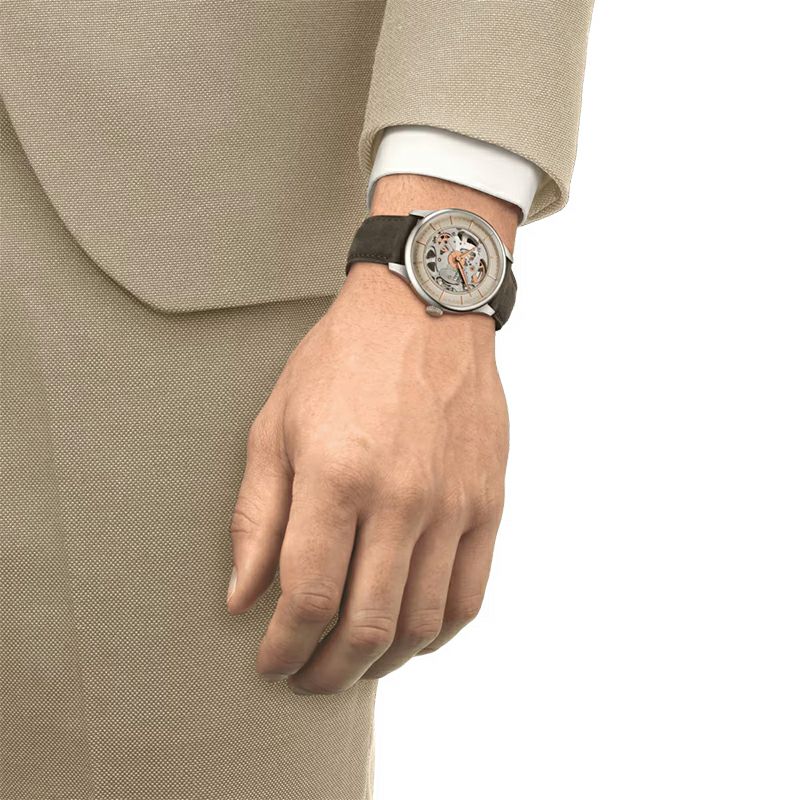 TISSOT Chemin Des Tourelles Skeleton ティソ シュマン・デ・トゥレル スケルトン T139.836.16.261.00
