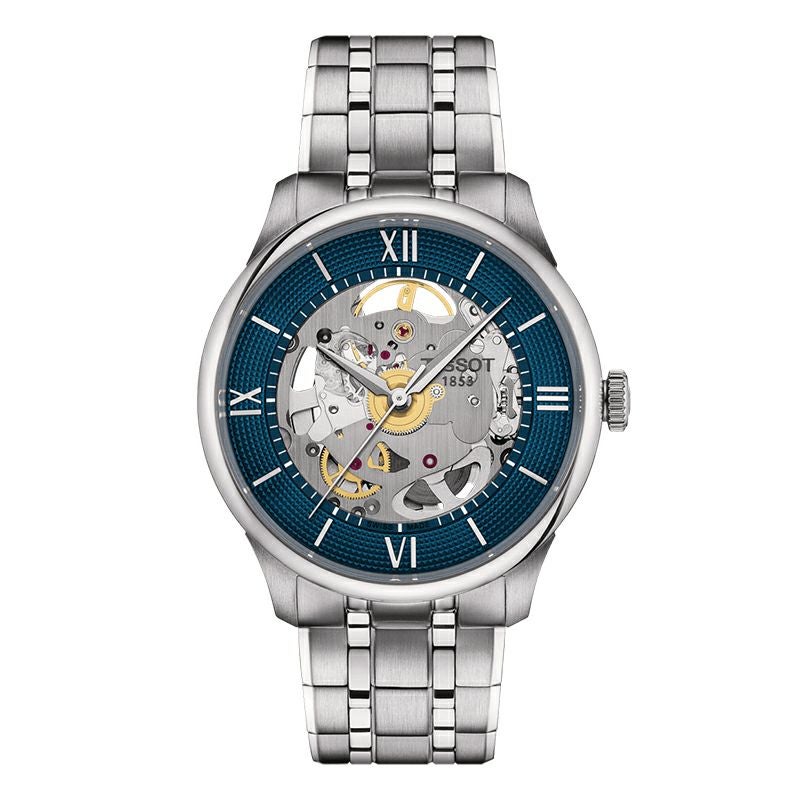 TISSOT Chemin Des Tourelles Skeleton ティソ シュマン・デ・トゥレル スケルトン T139.836.11.048.00