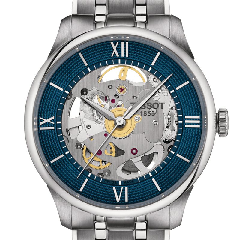 TISSOT Chemin Des Tourelles Skeleton ティソ シュマン・デ・トゥレル スケルトン T139.836.11.048.00