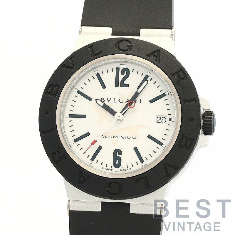 【中古】BVLGARI BVLGARI BULGARI ALUMINUM STEVE AOKI LIMITED ブルガリ ブルガリ・ブルガリ アルミニウム スティーヴ・アオキ 1000本限定 103539 (BB40AT)