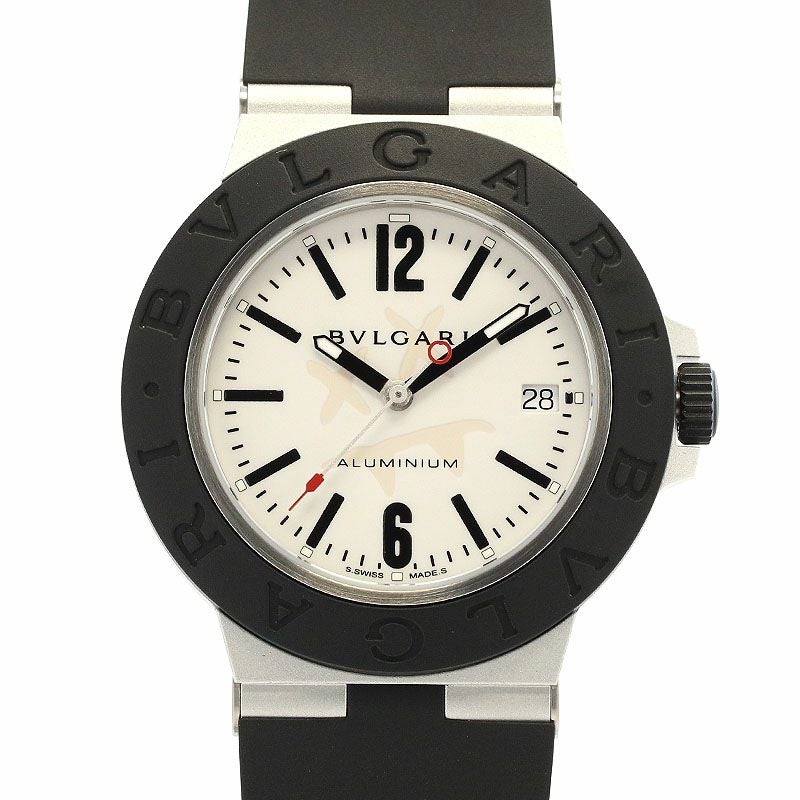 【中古】BVLGARI BVLGARI BULGARI ALUMINUM STEVE AOKI LIMITED ブルガリ ブルガリ・ブルガリ アルミニウム スティーヴ・アオキ 1000本限定 103539 (BB40AT)