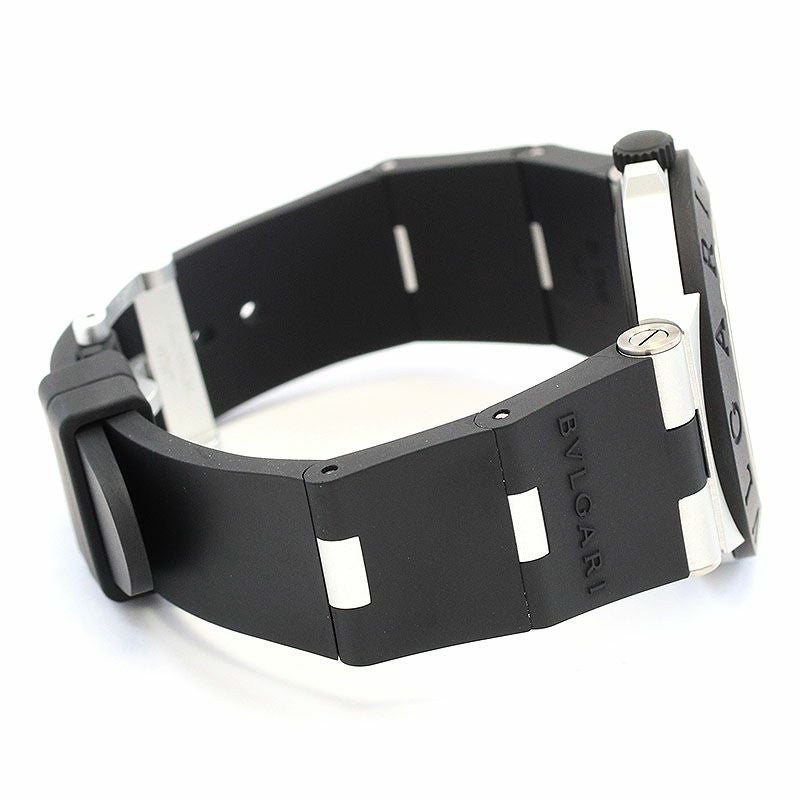 【中古】BVLGARI BVLGARI BULGARI ALUMINUM STEVE AOKI LIMITED ブルガリ ブルガリ・ブルガリ アルミニウム スティーヴ・アオキ 1000本限定 103539 (BB40AT)