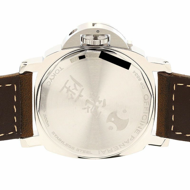 【中古】OFFICINE PANERAI LUMINOR MARINA ACCIAIO GINZA BOUTIQUE LIMITED オフィチーネ・パネライ ルミノール マリーナ アッチャイオ 44MM 銀座ブティック100本限定 PAM00415