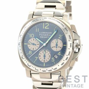 【中古】OFFICINE PANERAI LUMINOR CHRONO LAUREUS REGATTA 2003 40MM オフィチーネ・パネライ ルミノール クロノ ローレウス レガッタ 2003 40MM PAM00168