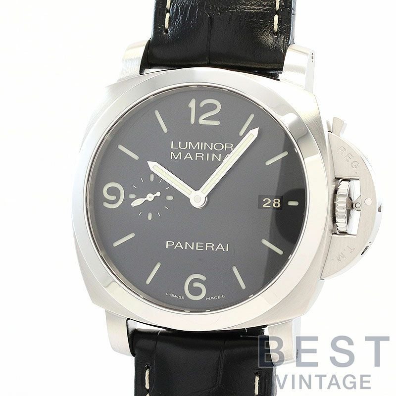 【中古】OFFICINE PANERAI LUMINOR MARINA 1950 3 DAYS AUTOMATIC ACCIAIO オフィチーネ・パネライ ルミノール マリーナ 1950 3デイズ オートマティック アッチャイオ 44MM PAM00312
