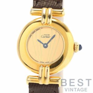 【中古】CARTIER MUST COLISEE VERMEIL SMALL MODEL カルティエ マスト コリゼ ヴェルメイユ SM W1000553 (590002)