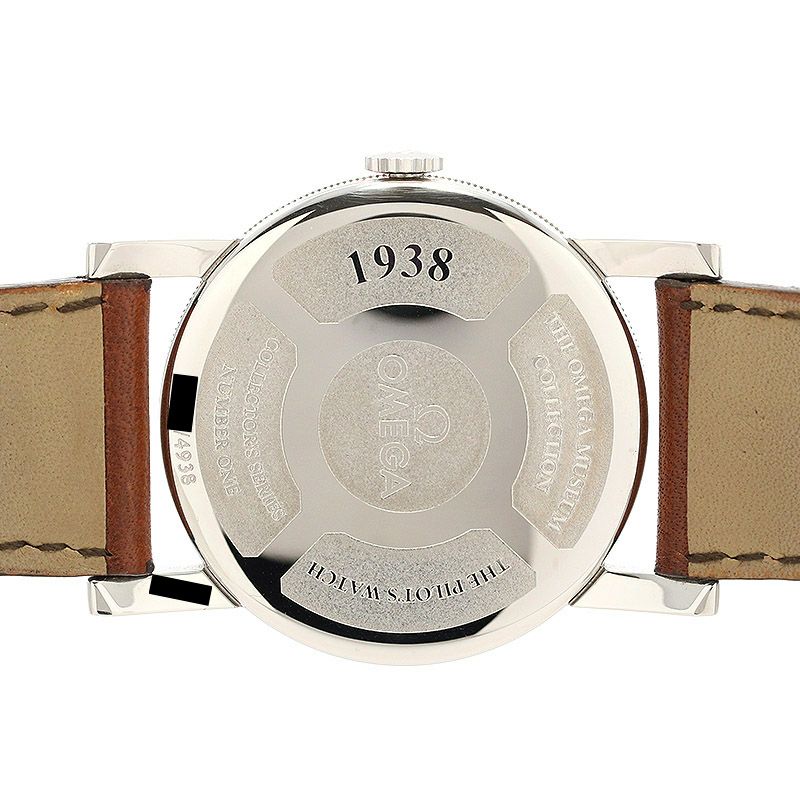 【中古】OMEGA SPECIALITIES MUSEUM COLLECTION 1938 AVIATOR REEDITIO?N オメガ スペシャリティーズ ミュージアム コレクション アヴィエーター リエディション 5700.50.07