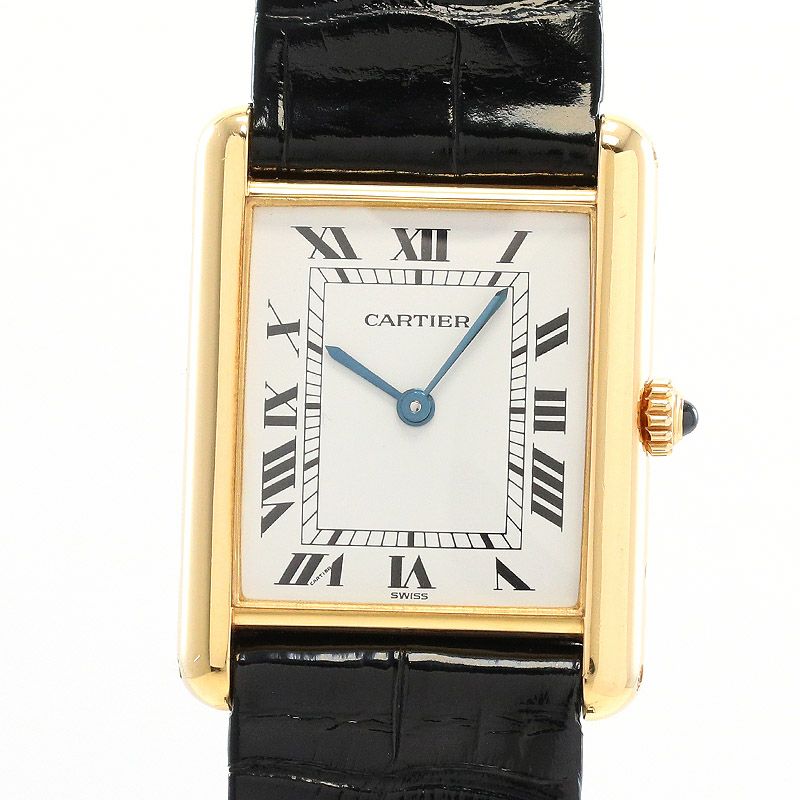 【中古】CARTIER TANK LOUIS CARTIER LARGE MODEL カルティエ タンク ルイ カルティエ LM 83717753 (88105)