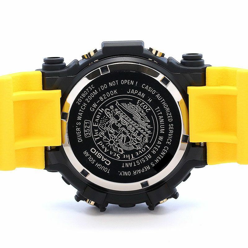 【中古】CASIO G-SHOCK MASTER OF G SEA FROGMAN ICERC JAPAN カシオ Gショック マスターオブG 海 フロッグマン アイサーチ・ジャパン コラボレーション 2023 イルクジ GW-8200K-9JR