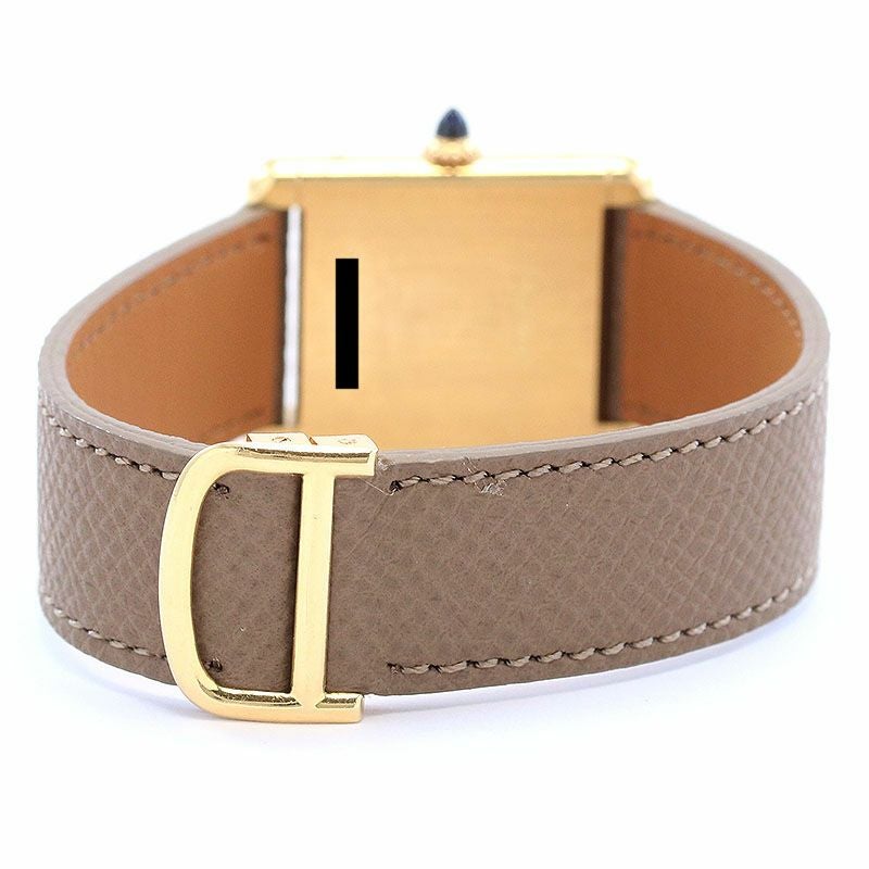 【中古】CARTIER TANK LOUIS CARTIER LARGE MODEL PARIS DIAL カルティエ タンク ルイ カルティエ LM PARISダイヤル 81720552 (78086)