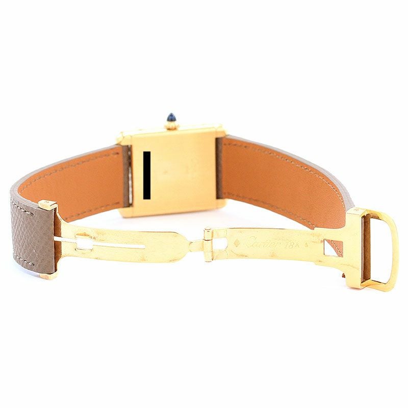 【中古】CARTIER TANK LOUIS CARTIER LARGE MODEL PARIS DIAL カルティエ タンク ルイ カルティエ LM PARISダイヤル 81720552 (78086)