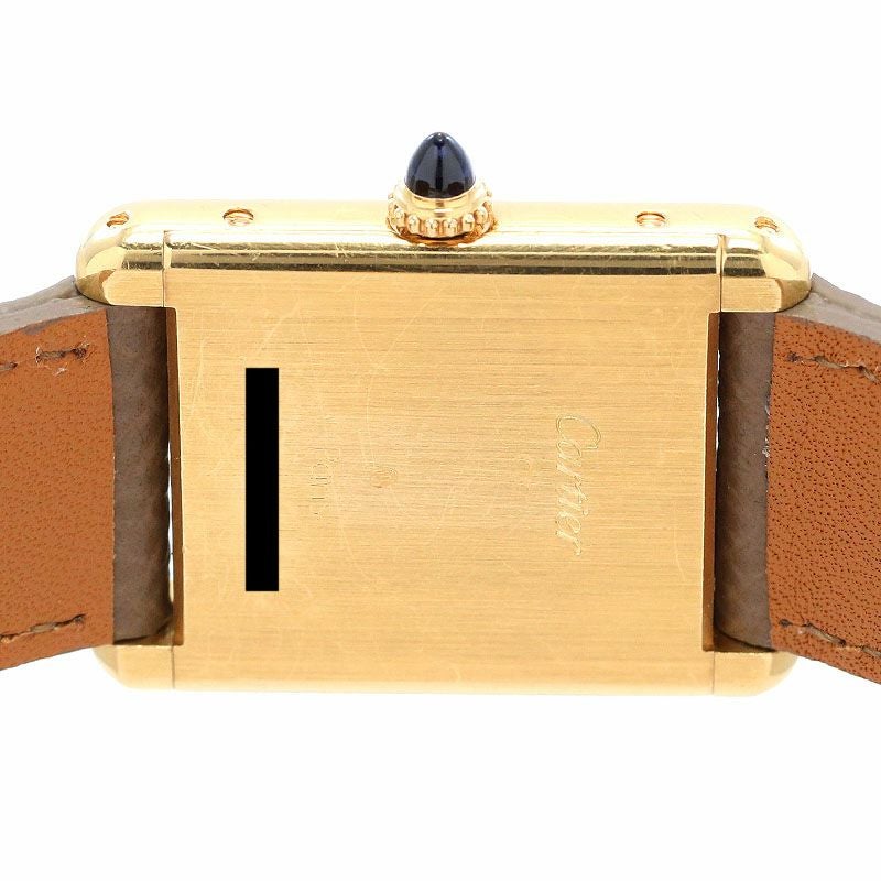 【中古】CARTIER TANK LOUIS CARTIER LARGE MODEL PARIS DIAL カルティエ タンク ルイ カルティエ LM PARISダイヤル 81720552 (78086)