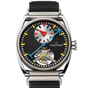 LOUIS ERARD Noirmont X Alain Silberstein Regulator Tourbillon Black ルイ・エラール ノワールモン X アラン・シルベスタイン レギュレーター トゥールビヨン ブラック LE89356TT02BTT82