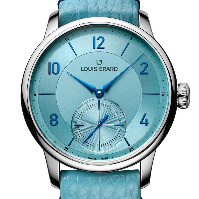 LOUIS ERARD Noirmont Small Second color dial ルイ・エラール ノワールモン スモールセコンド カラーダイアル LE34248AA08BVA141