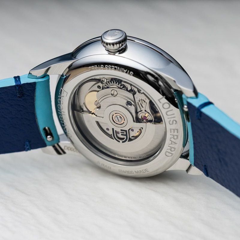 LOUIS ERARD Noirmont Small Second color dial ルイ・エラール ノワールモン スモールセコンド カラーダイアル LE34248AA08BVA141