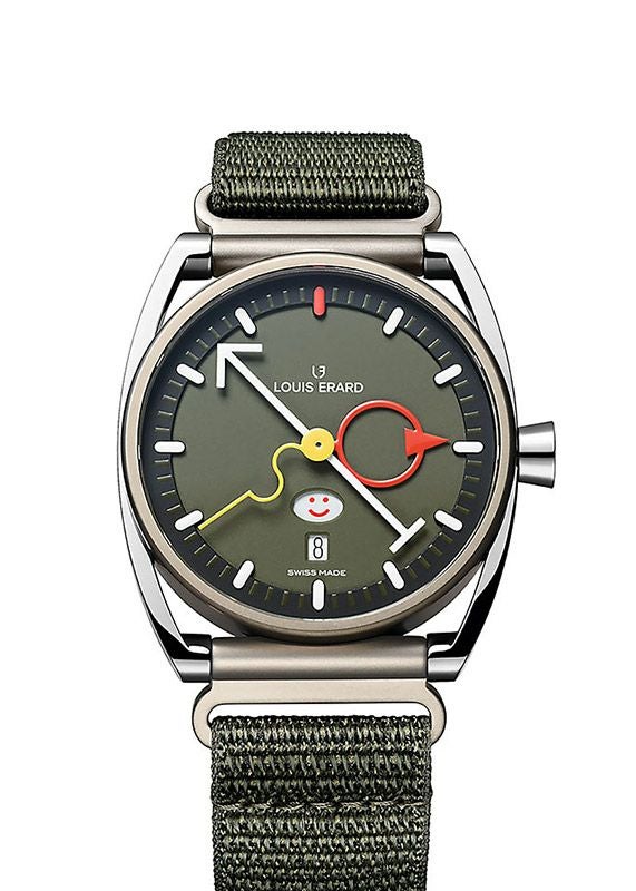LOUIS ERARD Noirmont X Alain Silberstein Smile Days Khaki ルイ・エラール ノワールモン X アラン・シルベスタイン スマイルデイズ カーキ LE75357TT06BTT89