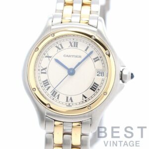 【中古】CARTIER PANTHER COUGAR SMALL MODEL 2 ROW カルティエ パンテールクーガー SM 2ロウ W35005B6