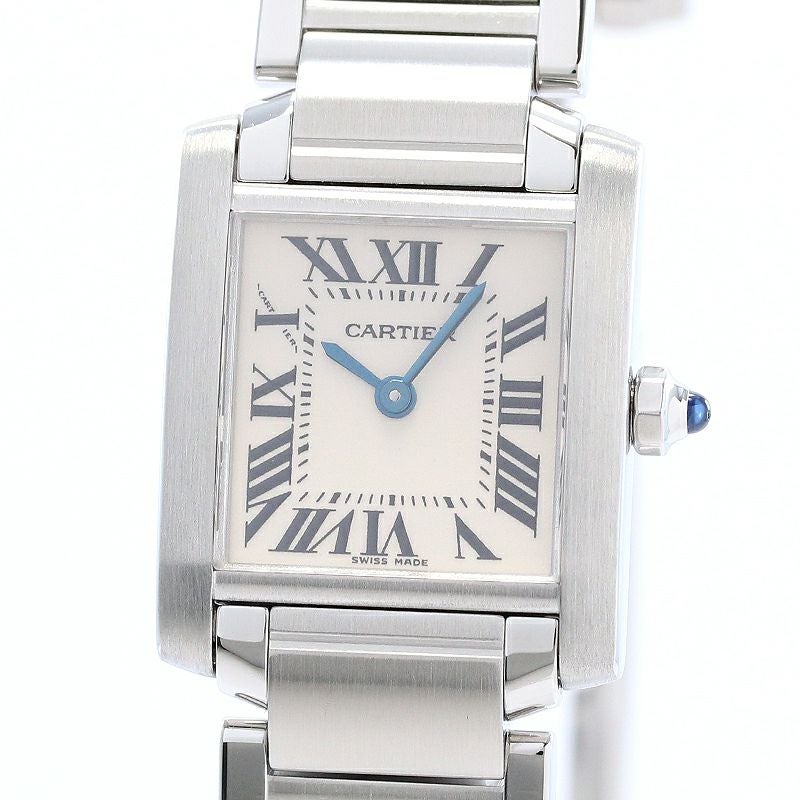 【中古】CARTIER TANK FRANCAISE SMALL MODEL カルティエ タンク フランセーズ SM W51008Q3