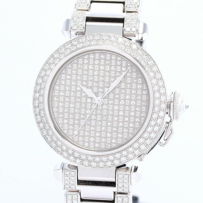 【中古】CARTIER PASHA DE CARTIER CLASSIC カルティエ パシャ ドゥ カルティエ クラシック 35MM WJ1086M9 (2308)