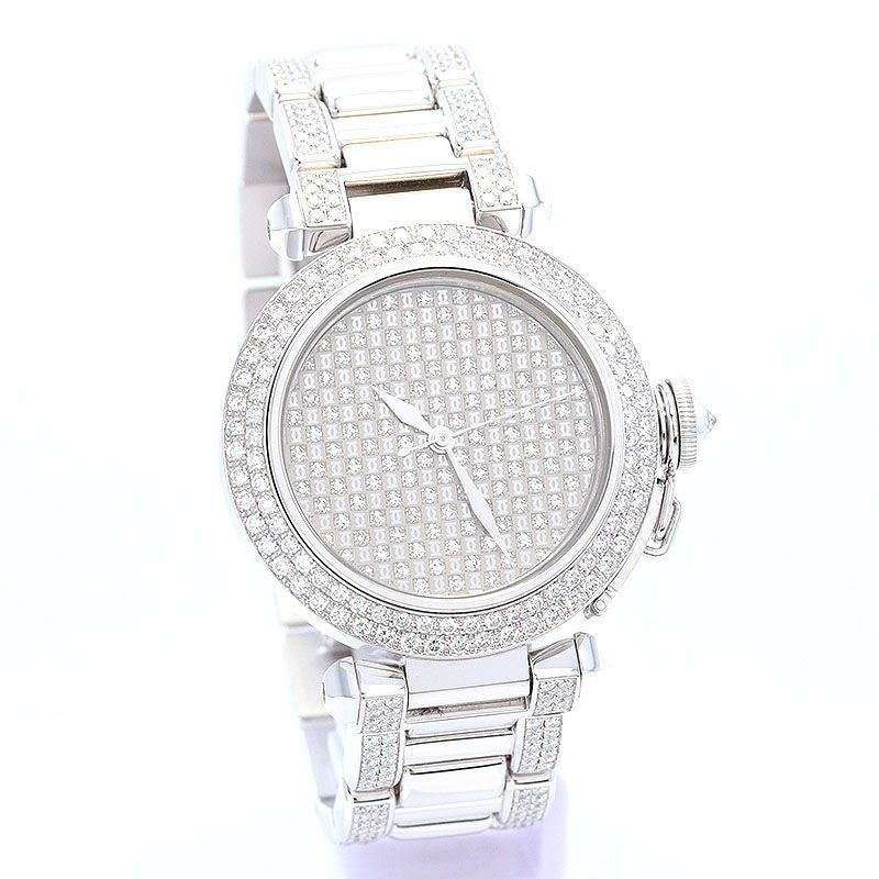 【中古】CARTIER PASHA DE CARTIER CLASSIC カルティエ パシャ ドゥ カルティエ クラシック 35MM WJ1086M9 (2308)