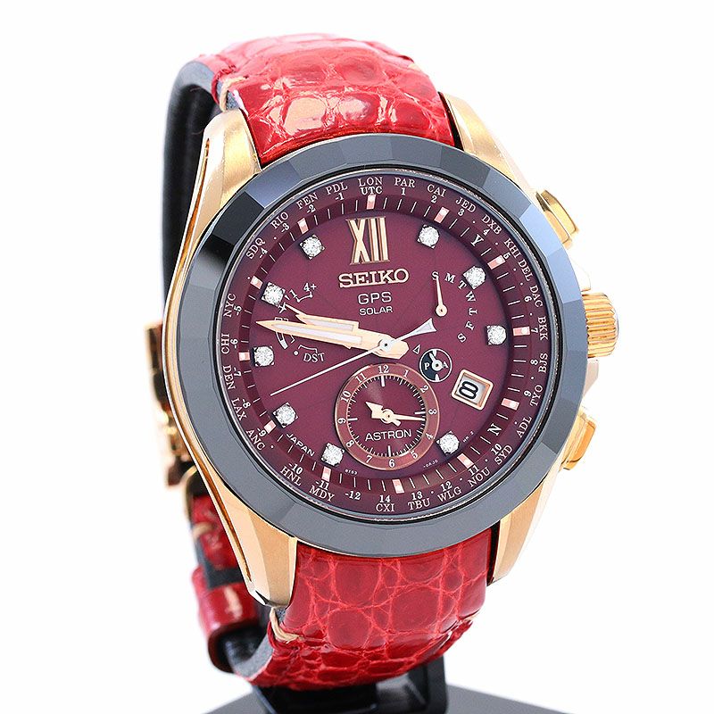 【中古】SEIKO ASTRON 8X SERIES DUAL-TIME DIAMOND LIMITED セイコー アストロン 8Xシリーズ デュアルタイム ダイヤモンド限定モデル SBXB080 (8X53-0AM0-2)