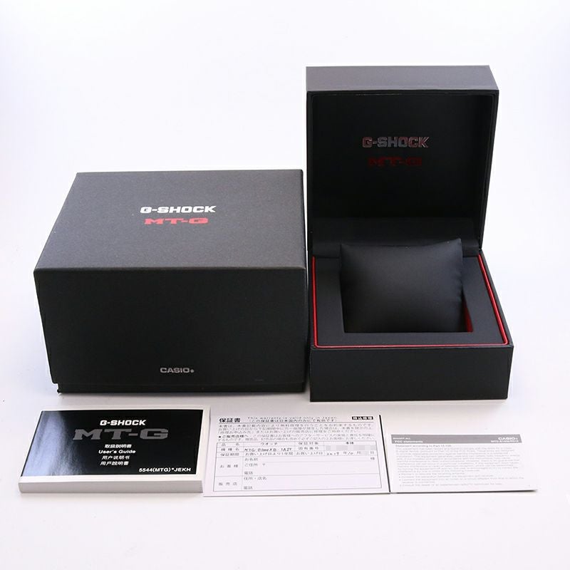 【中古】CASIO G-SHOCK MTG-B1000 SERIES カシオ Gショック MTG-B1000 シリーズ MTG-B1000XB-1AJF