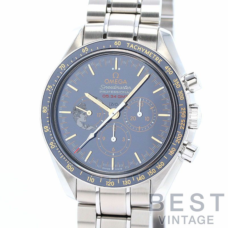 【中古】OMEGA SPEEDMASTER MOONWATCH APOLLO XVII 45TH ANNIVERSARY EDITION オメガ スピードマスター ムーンウォッチ アポロ17号 月面着陸45周年記念モデル 311.30.42.30.03.001