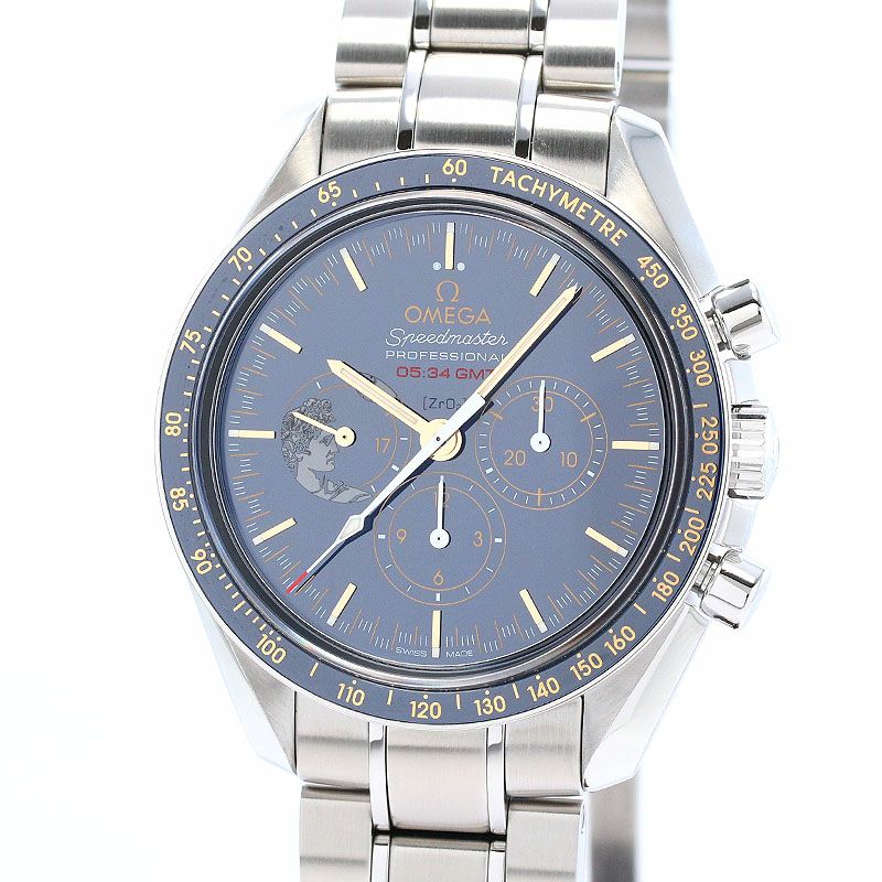 【中古】OMEGA SPEEDMASTER MOONWATCH APOLLO XVII 45TH ANNIVERSARY EDITION オメガ スピードマスター ムーンウォッチ アポロ17号 月面着陸45周年記念モデル 311.30.42.30.03.001